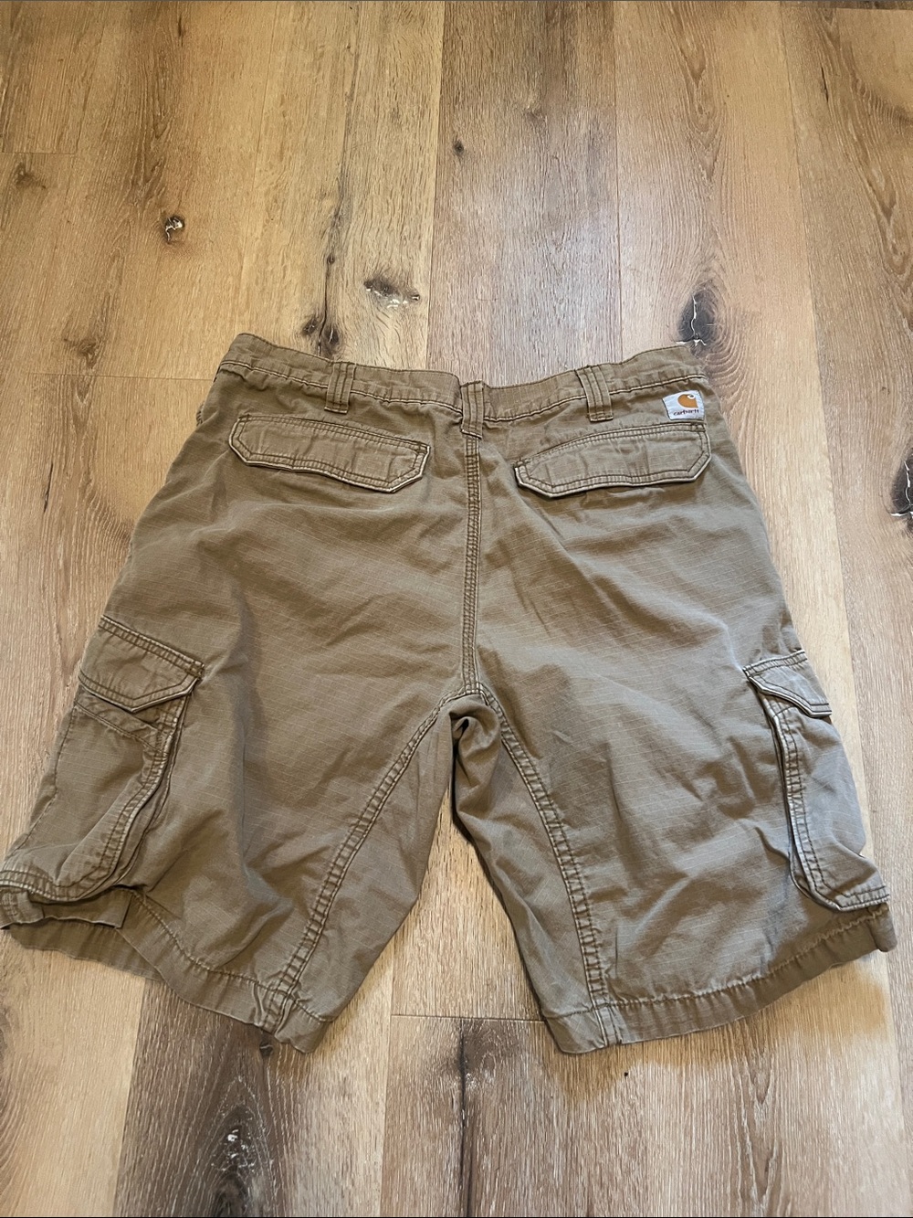 Carhartt Men's Tan Cargo Shorts Relaxed Fit Size 36